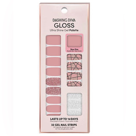 32 Dashing Diva Gloss Nail Strips - Picture 1 of 3